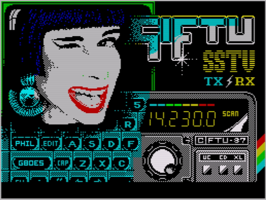 SSTV Spectrum